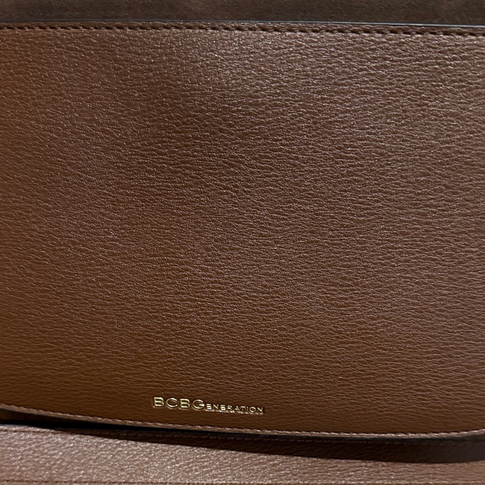 BCBGeneration Brown Leather Shoulder Bag - Picture 4 of 7